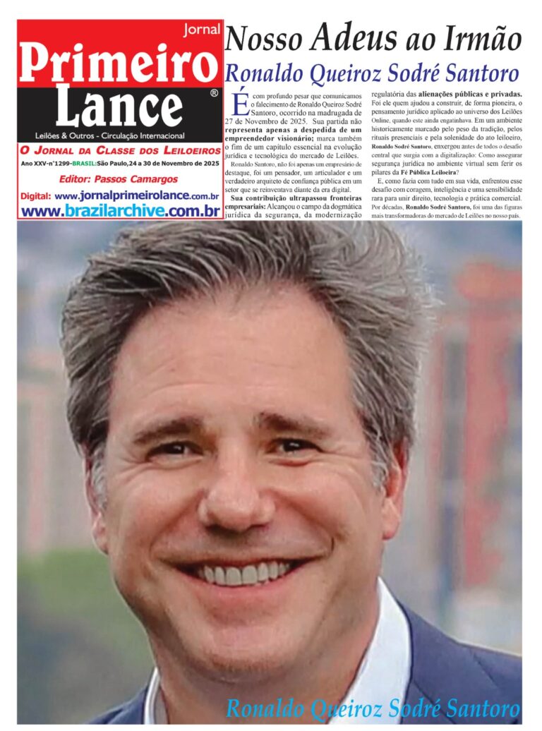 Edição 1299- Jornal Primeiro Lance - Impresso e Digital