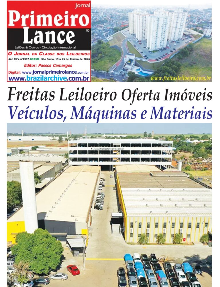 Edição 1307- Jornal Primeiro Lance - DIGITAL e IMPRESSO