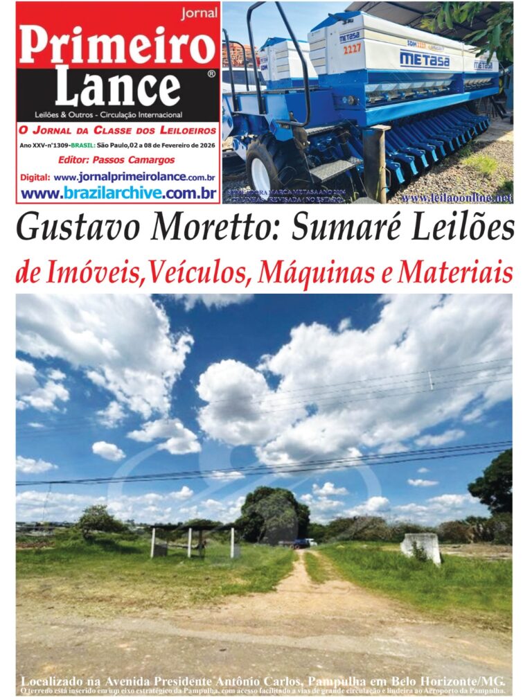 Edição 1309 - Jornal Primeiro Lance - IMPRESSO e DIGITAL