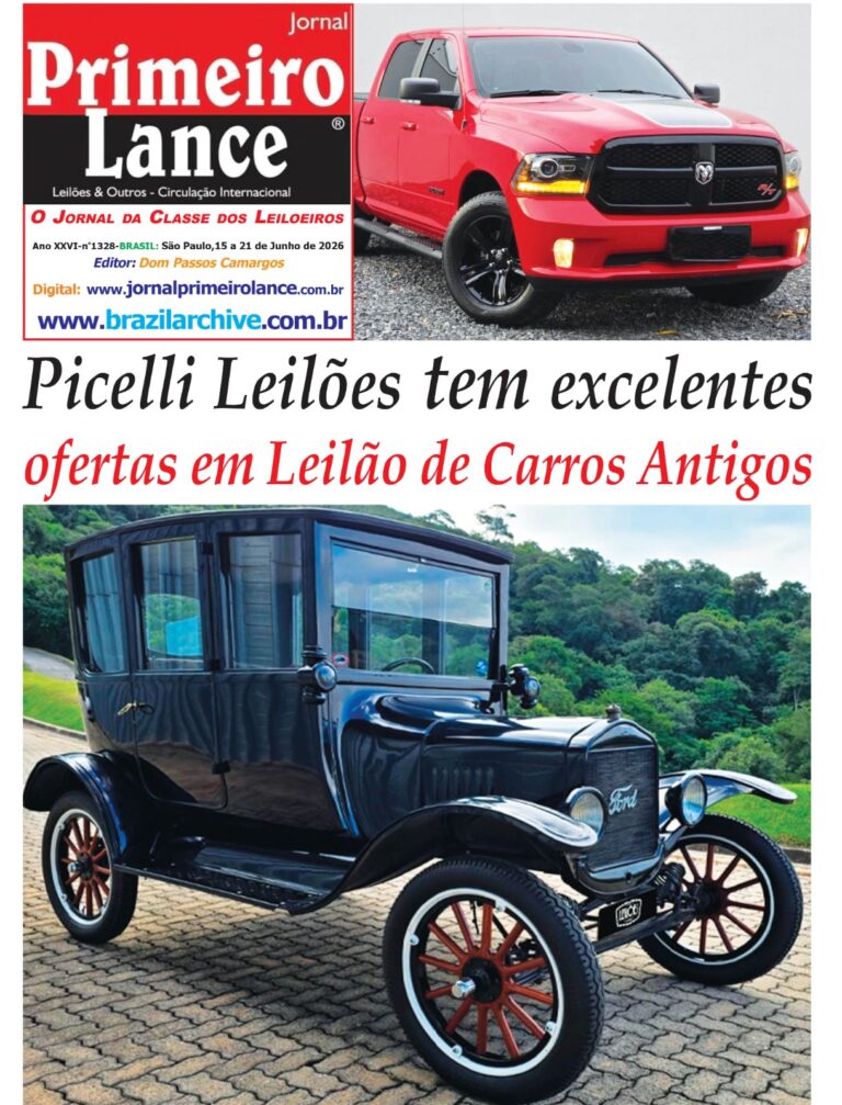 Edição 1328 - Jornal Primeiro Lance - Impresso e Digital